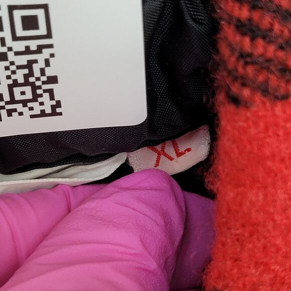 Vintage 70s Woolrich Flannel Button Shirt Womens XS/S 22x26 Buffalo-Plaid Baggy - Picture 8 of 14